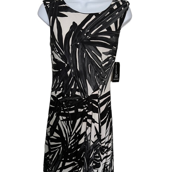 INC International Concepts | Petite Small | Floral Dress with Side Ruching | NWT - Picture 2 of 5